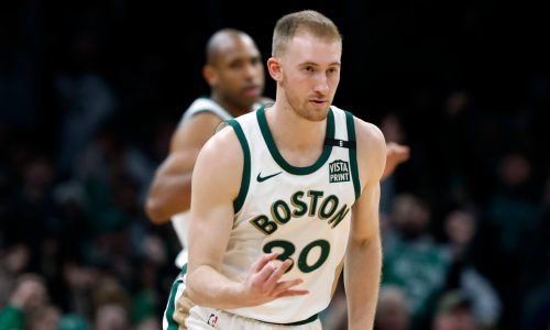 Celtics reportedly pick up Sam Hauser’s contract option