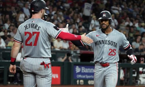 Twins reach halfway point in season “trending the right way”