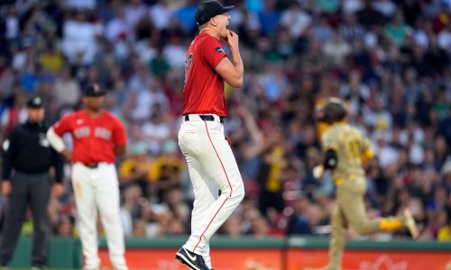 Red Sox lose 9-2 after Padres erupt for nine runs in fifth inning