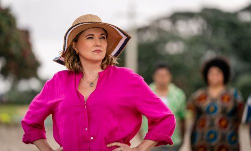 Lucy Lawless in her ‘Miss Marple phase’ with ‘My Life is Murder’