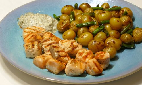 Make most of wild salmon season with kebabs