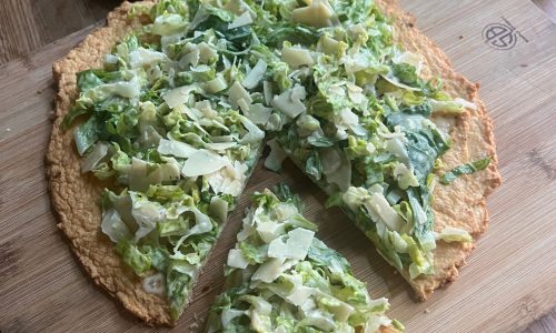 Make the viral TikTok chicken Caesar pizza at home