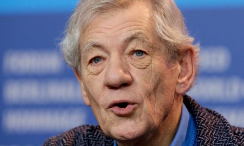 Actor Ian McKellen, 85, is hospitalized after toppling off stage in London