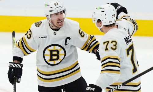Brad Marchand, Charlie McAvoy named to Four Nations rosters
