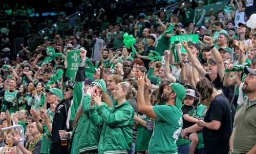 Celtics fans flock to TD Garden with Banner 18 in reach