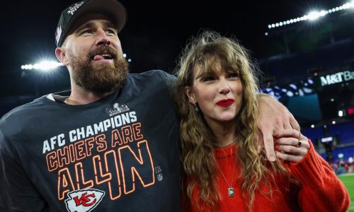 Travis Kelce says he’s ‘proud’ to call Taylor Swift ‘my lady,’ reveals how she won him over