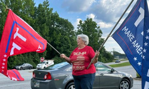 In one affluent Atlanta suburb, Biden and Trump work to win over wary Georgia voters