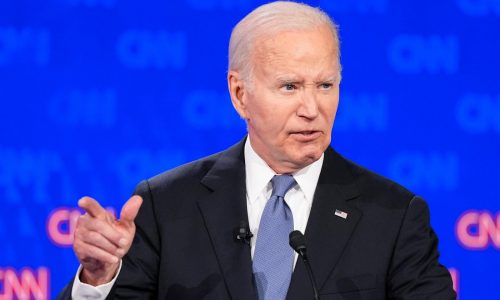 Trump and Biden spar on economy and abortion at their presidential debate