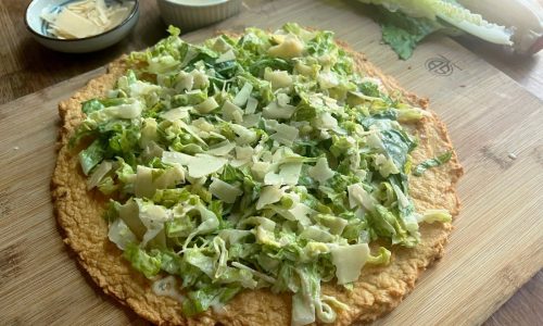 Gretchen’s table: Taking chicken crust Caesar salad pizza from social media trend to table reality