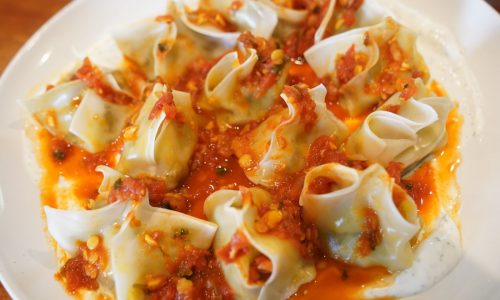 Afghan mantu are easy to make and steam in your home kitchen