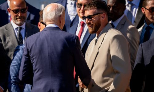 Secret Service really did threaten to taser Travis Kelce