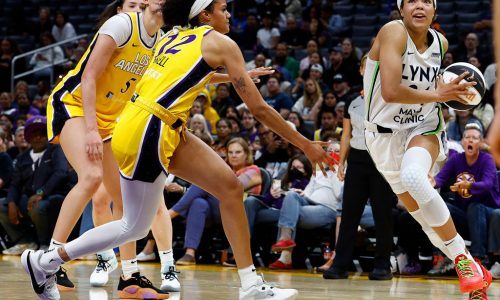 Napheesa Collier scores 25 points, Cheryl Reeve gets win No. 307 and the Lynx beat the Sparks 86-62