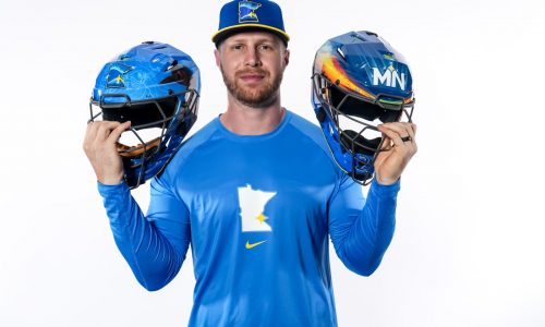 Twins’ Ryan Jeffers debuts new painted helmets: “Like artwork”