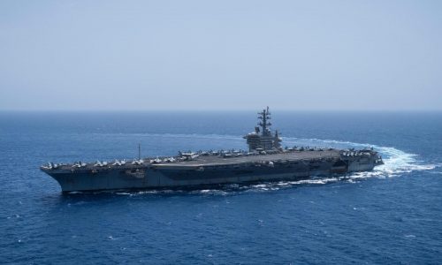 A US aircraft carrier and its crew have fought Houthi attacks for months. How long can it last?