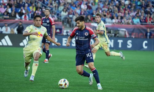 Revolution get a late tally to beat New York Red Bulls 1-0 at Gillette
