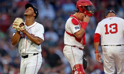 Devers’ longest career HR wasted as Bello implodes in shortest career start