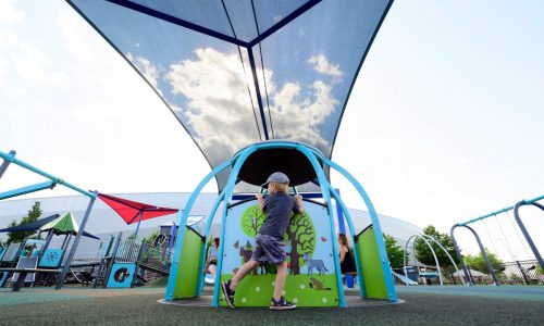 PK’s Place — Minnesota United’s privately operated, publicly accessible all-abilities playground — is 1st addition of United Village