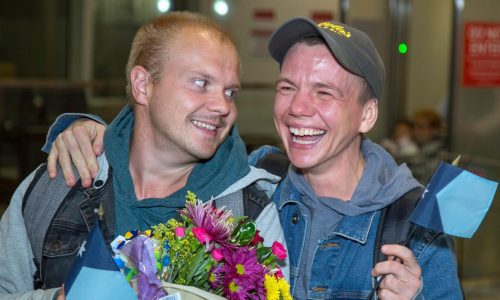 ‘Eternally grateful for the kindness they’ve been shown’: Russian transgender refugee reunited with husband at MSP Airport