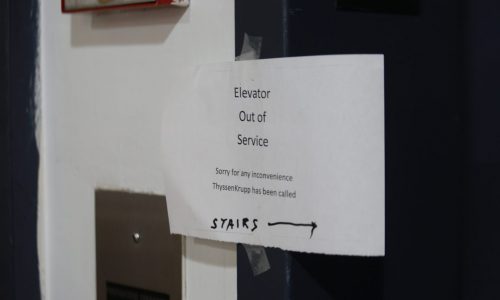 No working elevator for artists at Northern Warehouse Lofts in St. Paul’s Lowertown, just after same problem next door