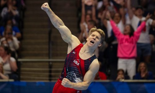 U.S. Olympic Trials: Shane Wiskus shocked to be left off 2024 men’s gymnastics team