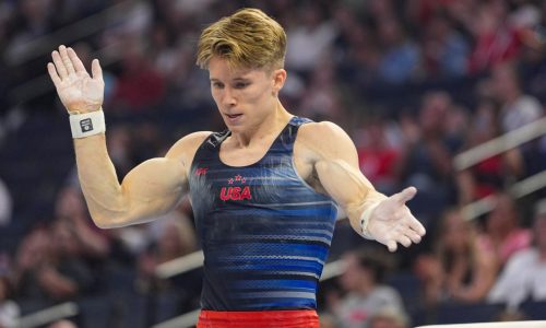 Olympic Trials: Minnesota gymnast Shane Wiskus proves he’s not done yet