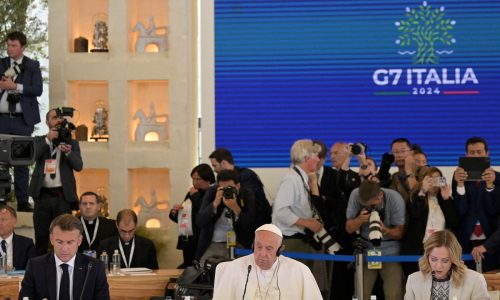 As Pope makes G-7 debut, a spat unfolds over LGBTQ rights