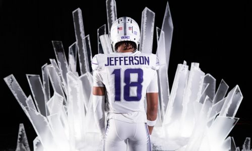Check out the new Vikings alternate uniforms aptly dubbed ‘Winter Warrior’