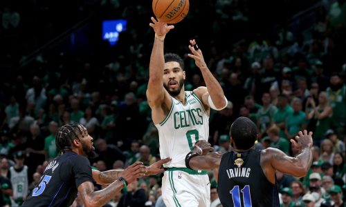 Celtics’ Jayson Tatum willing to set ‘ego’ aside in new NBA Finals role