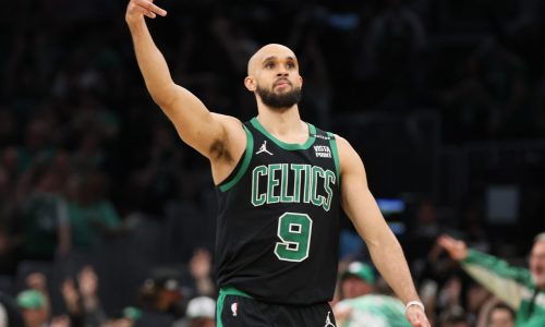 Celtics’ Derrick White shares fearless mindset on chase-down block