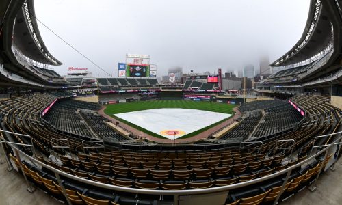 Twins, Athletics postponed; to play doubleheader on Sunday