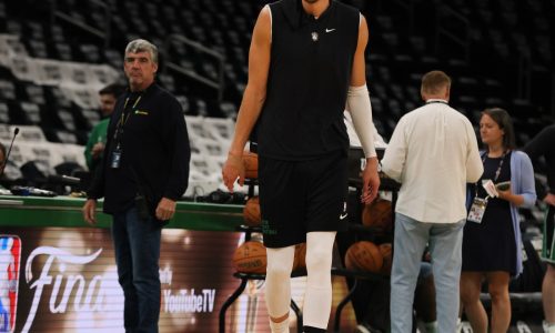 Celtics Notebook: Porzingis played through injury in Game 5