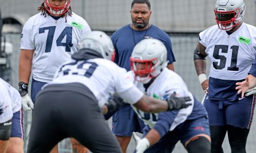 Jerod Mayo doesn’t dismiss idea of Patriots adding more left tackle help