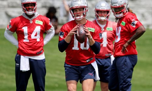 Drake Maye has seemingly earned more QB reps during Patriots OTAs