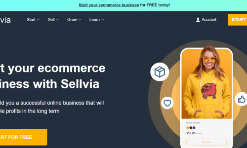 Sellvia Review: Features, eCommerce, Guides, Pricing & Plans