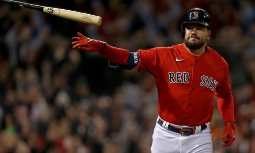 Cora, players reflect on Schwarber’s impact on 2021 Red Sox ahead of return to Fenway