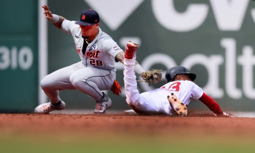 Rafael Devers’ big day not enough as Red Sox lose to Tigers 8-4 in 10 innings