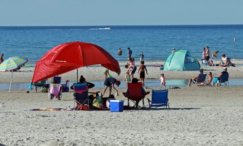 Cape Cod beaches on the Fourth of July: Smooth sailing in Falmouth, Dennis