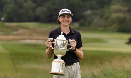 Presence of Pats’ punter Bryce Baringer adds spice to 116th Mass Amateur