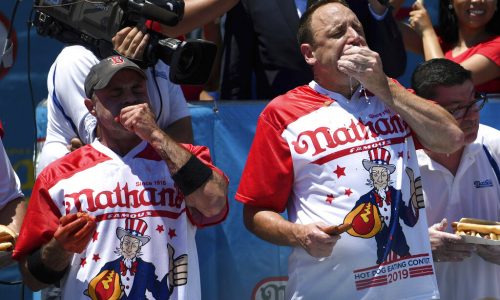 With Joey Chestnut out, Massachusetts resident Geoffrey Esper has ‘chance’ to win Nathan’s Hot Dog Eating Contest