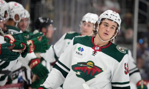 Most intriguing player at Wild development camp? The prolific Riley Heidt