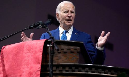 Fired up Biden addresses Philadelphia church as party’s post-debate jitters linger