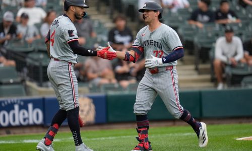 Twins salvage doubleheader with split in Chicago