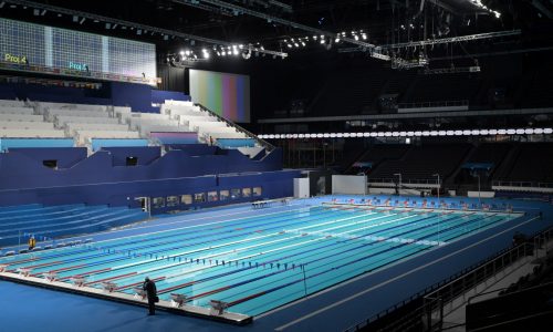 Swimming in stadiums becomes the norm as sport sets up in a rugby arena for 2024 Paris Olympics