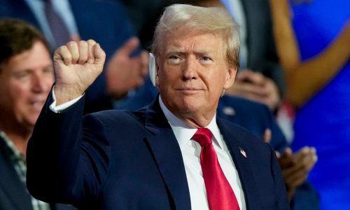 Trump appears at RNC bandaged but nominated for president [+photo gallery]