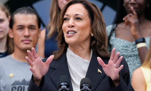 VP wastes no time, swings at Trump through new ‘Harris for President’ campaign