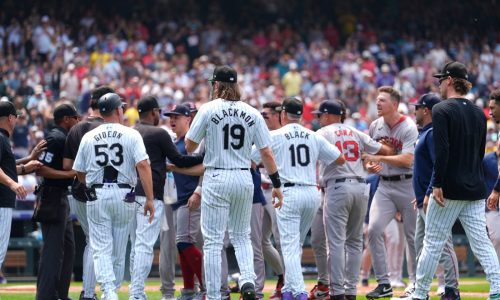 Benches clear in Red Sox-Rockies game after Cal Quantrill calls out Reese McGuire