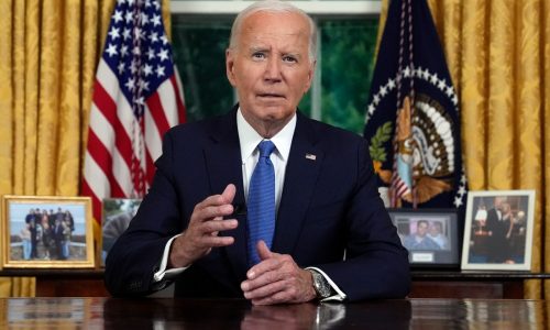 Biden delivers solemn call to defend democracy as he lays out his reasons for quitting race