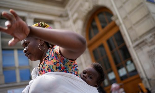 Migrants and homeless people are cleared out of Paris during the Olympics