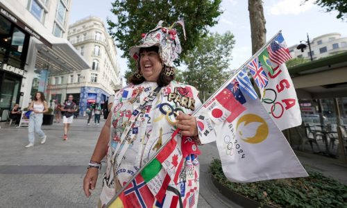 Meet the Olympics superfan who spent her savings to get to her 7th Games