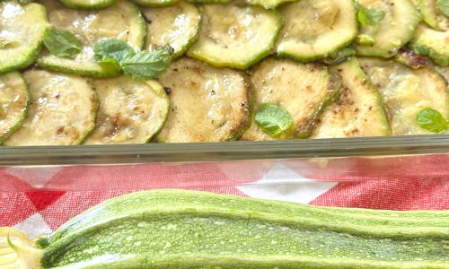 Mary Ann Esposito’s Marinated Zucchini Salad